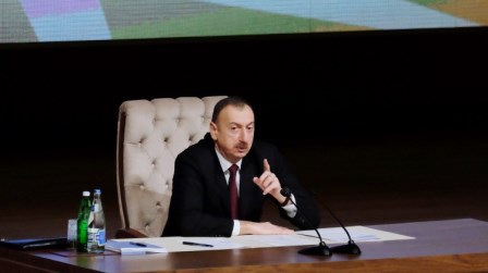 Azerbaijani President: My message to Armenia: stop the occupation"